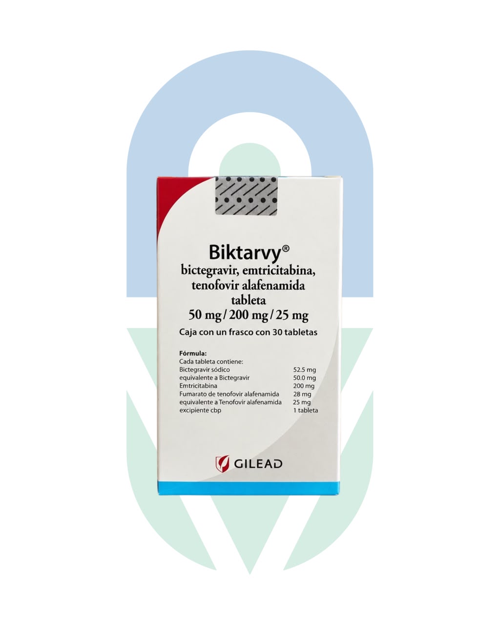 BIKTARVY 50MG/200MG/25MG C/30 TABS