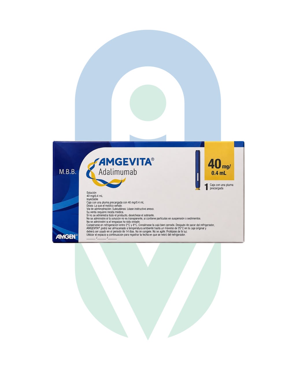 AMGEVITA 40MG/0.4ML SOL INY